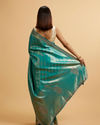 Mohey Women Rama Green Bel Patterned Saree