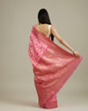 Mohey Women Pink Elegance Saree