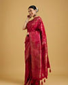 Mohey Women Rani Radiance Saree image number 2