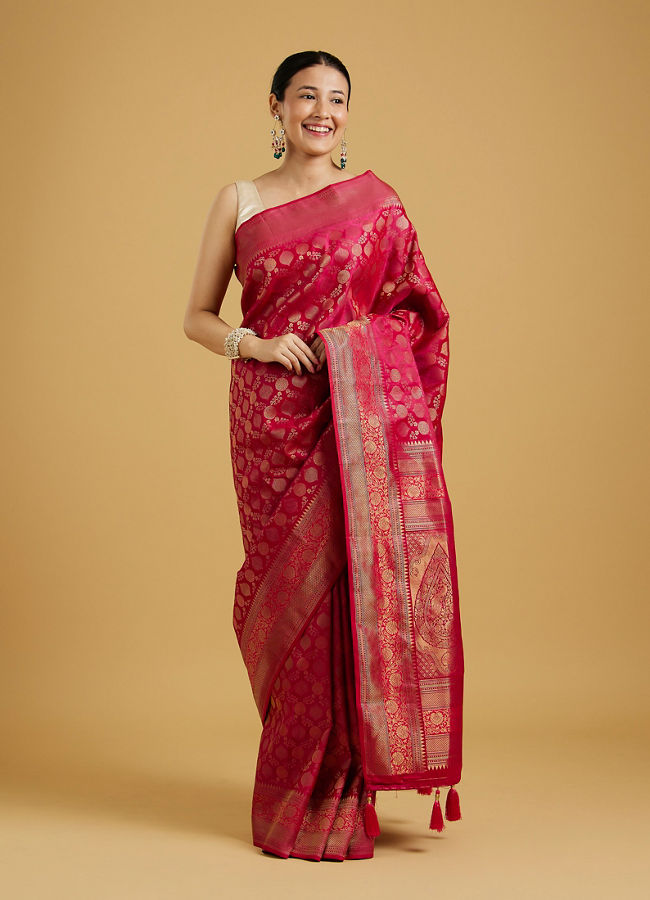 Mohey Women Rani Radiance Saree image number 0