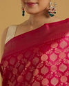 Mohey Women Rani Radiance Saree image number 3