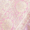 Orchid Purple Bel Patterned Saree with Floral Borders