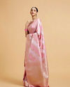 alt message - Mohey Women Radiant Pink Celebration Saree image number 2