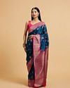 Elegant Blue Saree