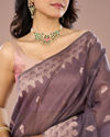 Mohey Women Purple Enchantment Saree