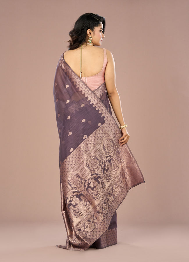 Mohey Women Purple Enchantment Saree