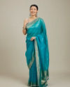 Blue Elegance Saree