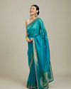 Mohey Women Blue Elegance Saree