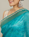 Mohey Women Blue Elegance Saree