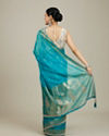Mohey Women Blue Elegance Saree