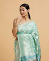 Mohey Women Emerald Elegance Saree