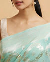 Mohey Women Emerald Elegance Saree