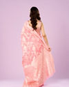 Mohey Women Pink Festive Elegance Saree