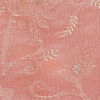 Baby Pink Floral Vine Embroidered Saree