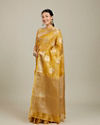 Mohey Women Mustard Yellow Enchantress Saree