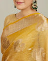 Mohey Women Mustard Yellow Enchantress Saree