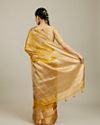 Mohey Women Mustard Yellow Enchantress Saree