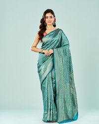 Mohey Women Emerald Dream Art Silk Saree