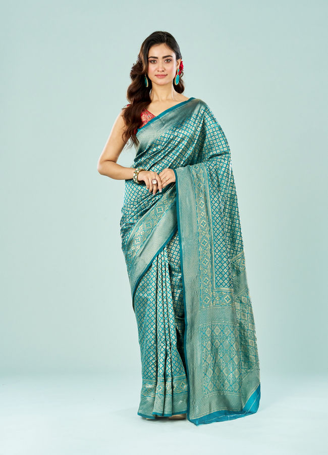 Mohey Women Emerald Dream Saree