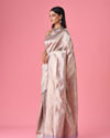 Mohey Women Lilac Rhapsody Saree