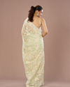 Mohey Women Enchanting Pista Green Saree