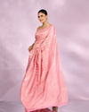 Mohey Women Elegant Pink Saree