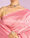 Mohey Women Elegant Pink Saree