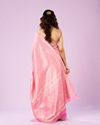 Mohey Women Elegant Pink Saree