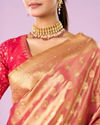 Mohey Women Ethereal Gajree Elegance Saree