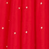 Radiant Red Chinon Saree