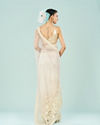 Mohey Women Stylish Cream Knit Saree
