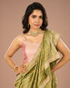 Mohey Women Pista Green Saree
