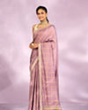 Purple Elegance Silk Saree
