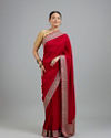 Pink Elegance Art Silk Saree
