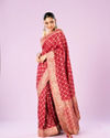 Mohey Women Pink Radiance Traditional Saree