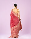 Mohey Women Pink Radiance Traditional Saree