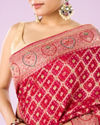 Mohey Women Pink Radiance Traditional Saree