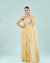 Lustrous Beige Art Silk Saree