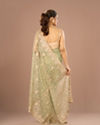 Mohey Women Pista Green Enchantress Saree