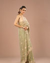 Mohey Women Pista Green Enchantress Saree