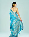 Mohey Women Sapphire Serenity Saree