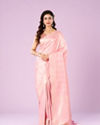 Ethereal Pink Banarasi Saree