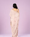 Mohey Women Pink Georgette Charmer Saree
