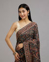 Mohey Women Blue Elegance Delight Saree