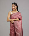 Mohey Women Dusty Pink Elegance Saree