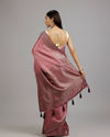 Mohey Women Dusty Pink Elegance Saree