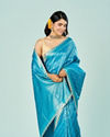 Mohey Women Blue Elegance Saree