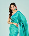 Mohey Women Festive Rama Green Elegance Saree