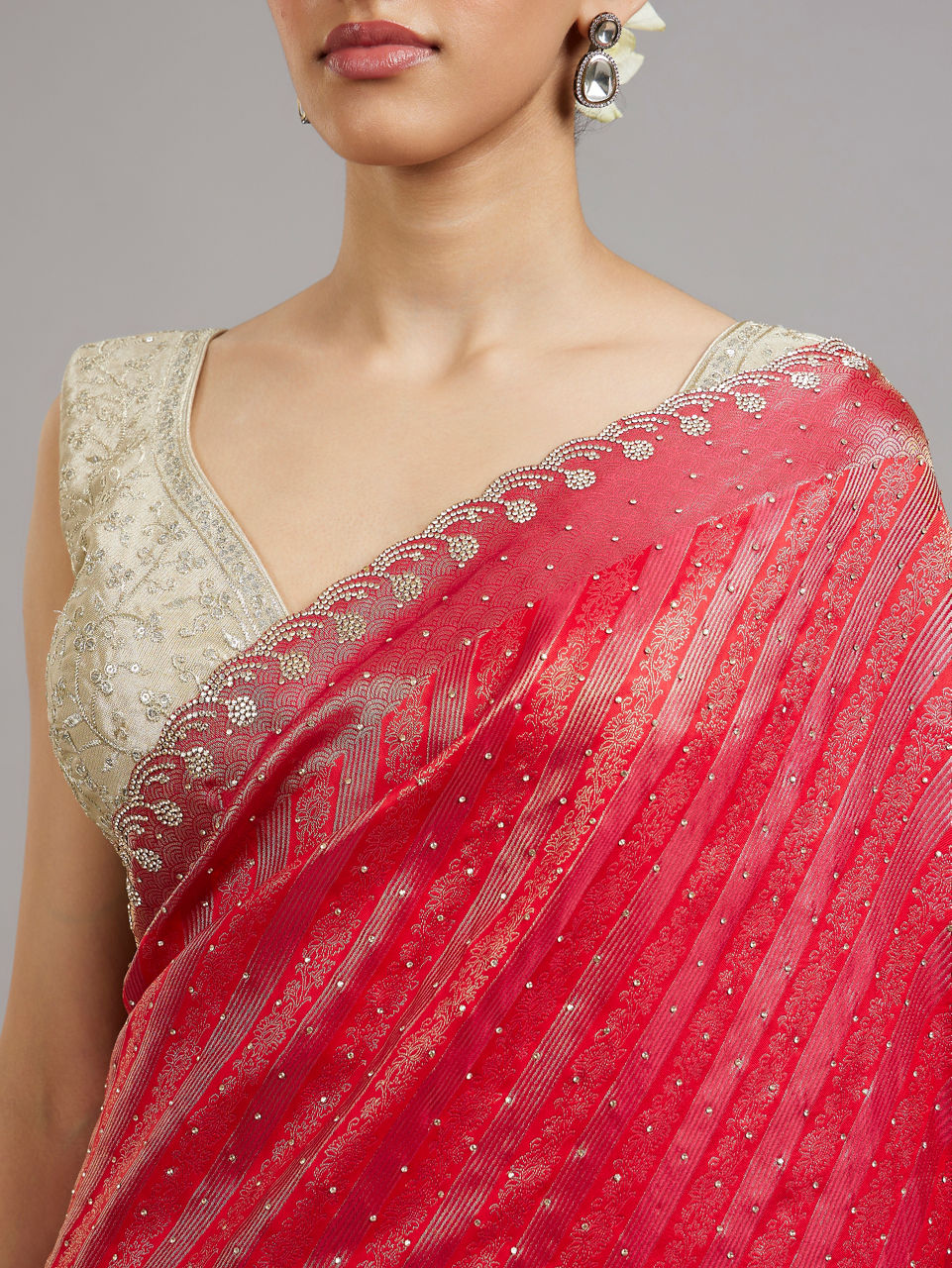 Mohey Women Regalia Rani Silk Saree