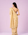 Mohey Women Sunshine Elegance Organza Saree